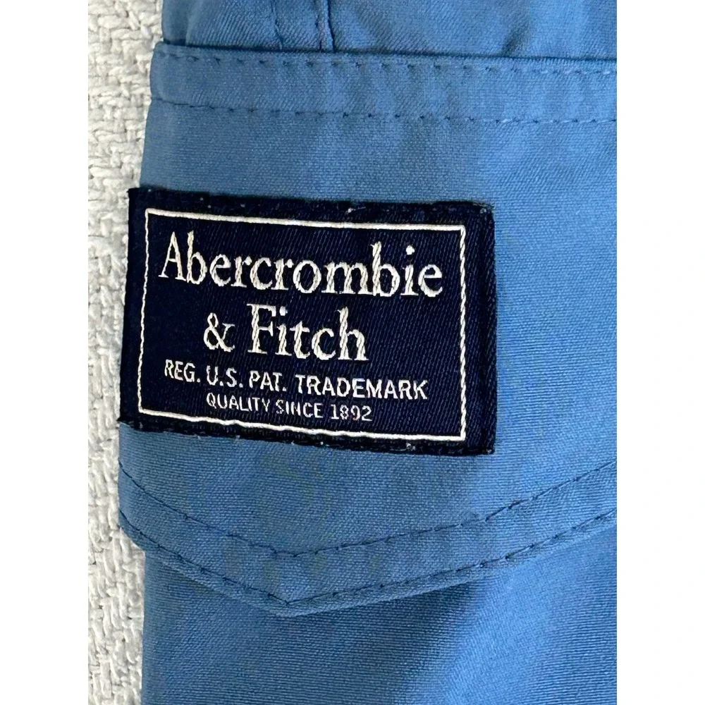 Abercrombie & Fitch Mens Blue Cargo Board Shorts classic qualitySize 29